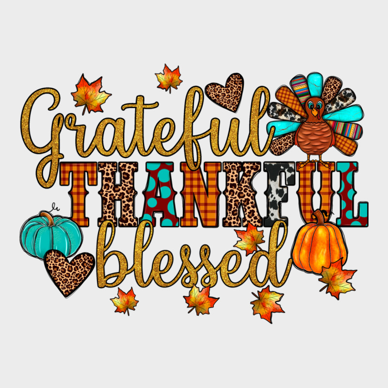 Grateful Thankful Blessed Urban Hoodie by JahusDesignShop | Teevron