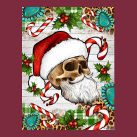 Christmas Hippie Skeleton Santa Premium Hoodie | Teevron
