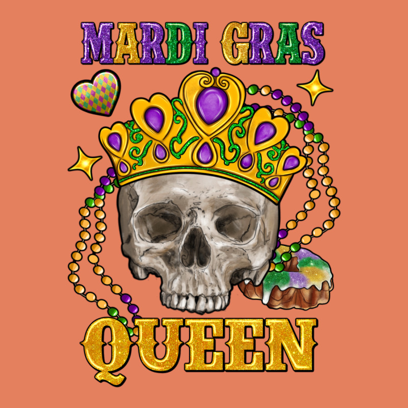 Skull Mardi Gras Queen Classic Tee by FaDigitalArtStudio | Teevron