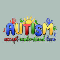 Autism Accept Understand Love Heavyweight Hoodie | Teevron