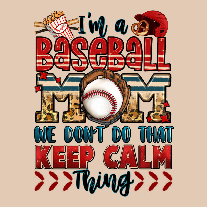 I'm A Baseball Mom We Don't Do That Keep Calm Thin Urban Hoodie by Jasminsmagicworld | Teevron