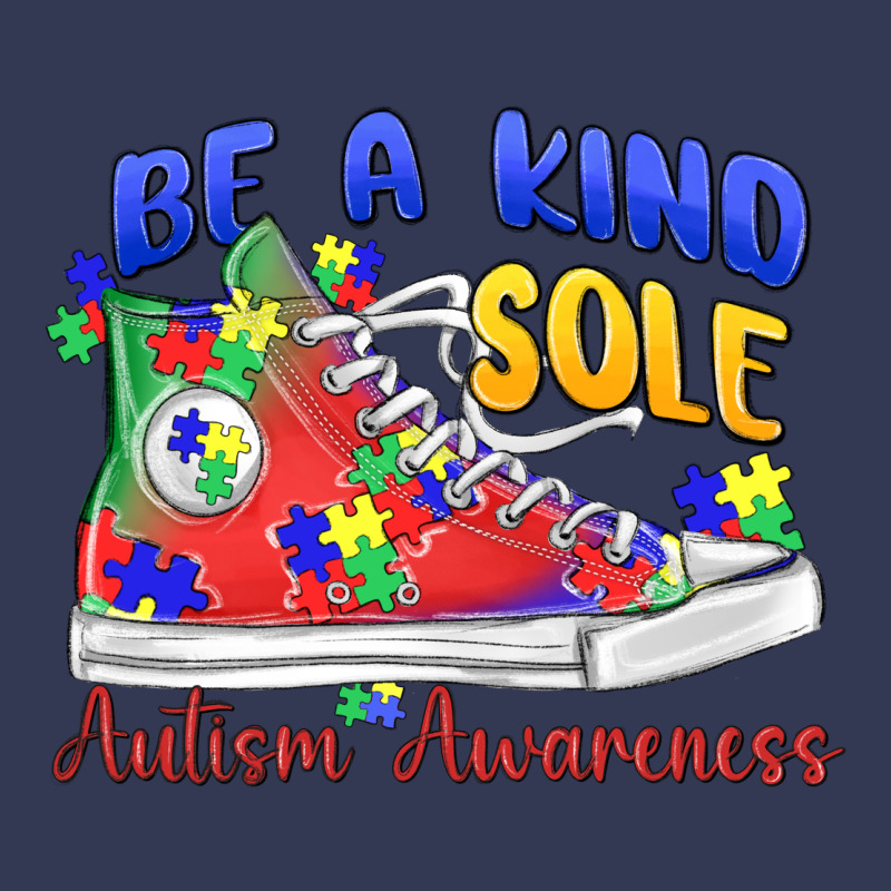 Be A Kind Sole Autism Awareness Heavyweight Hoodie by MaliasSmallBusiness | Teevron