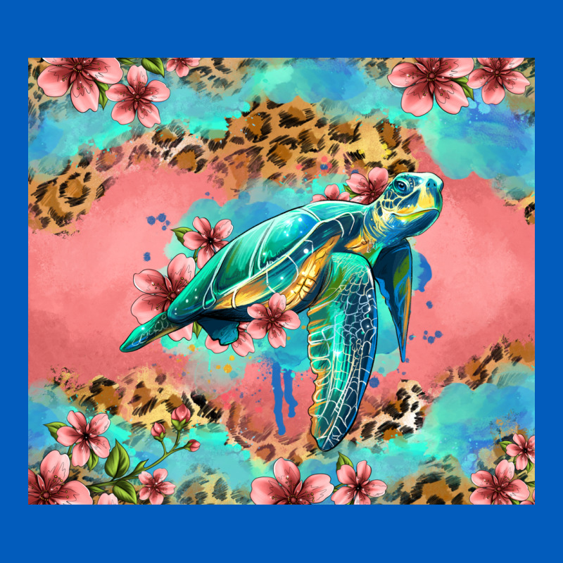 Floral Turtle Urban Hoodie by Jasminsmagicworld | Teevron