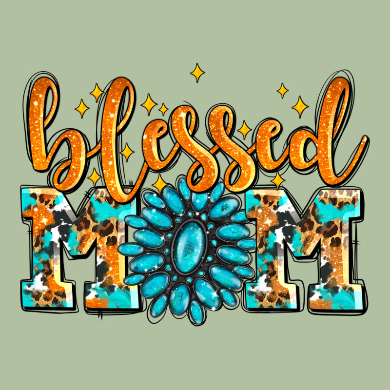 Blessed Mom With Gemstone Urban Hoodie by AdoDesignShop | Teevron