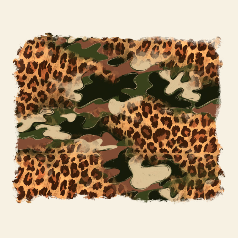 Camouflage And Leopard Background Vintage Tee by Artiststas | Teevron
