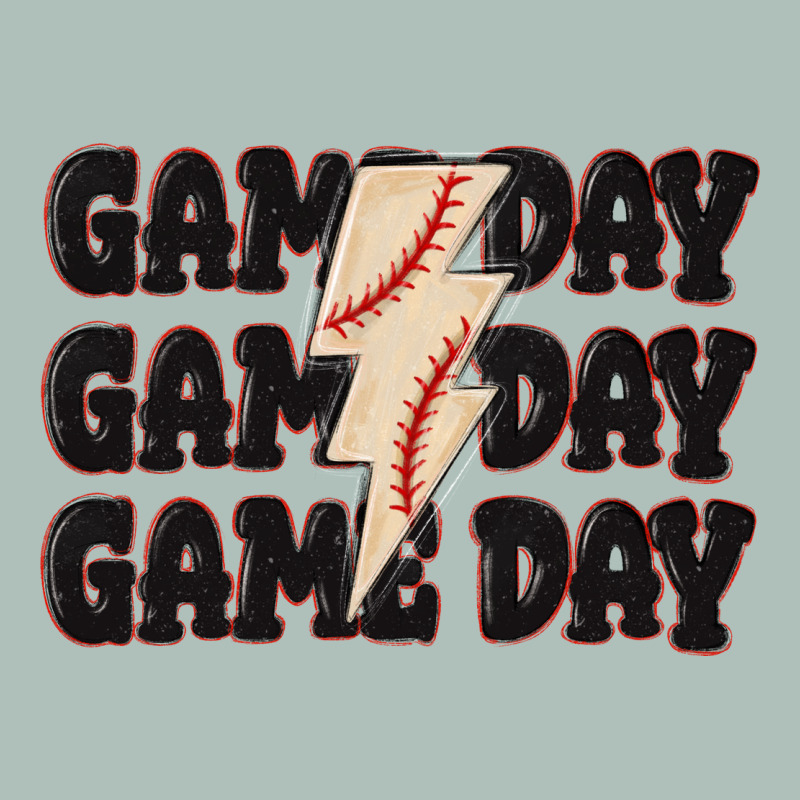 Game Day Game Day Baseball Heavyweight Hoodie by MaliasSmallBusiness | Teevron