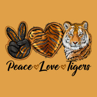 Peace Love Tigers Head Premium Hoodie | Teevron