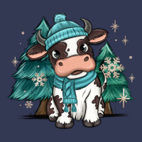 Winter I'm Udderly Freezing Baby Cow Heavyweight Hoodie | Teevron