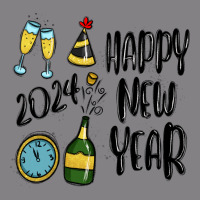 Happy New Year 2024 Heavyweight Hoodie | Teevron