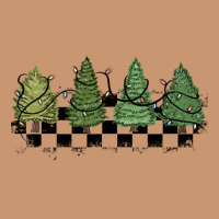 Christmas Checkered Trees Heavyweight Hoodie | Teevron