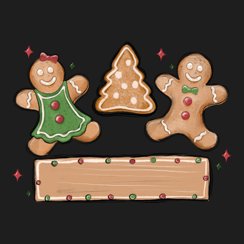 Gingerbread Christmas Heavyweight Hoodie by MaliasSmallBusiness | Teevron