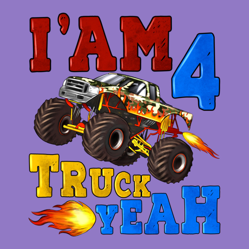 I'am Four Truck Yeah Urban Hoodie by Artiststas | Teevron