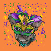Mardi Gras Mask French Bulldog Premium Sweatshirt | Teevron