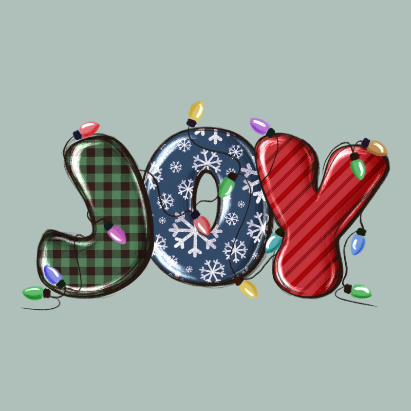 Joy Christmas Lights Heavyweight Hoodie by MaliasSmallBusiness | Teevron