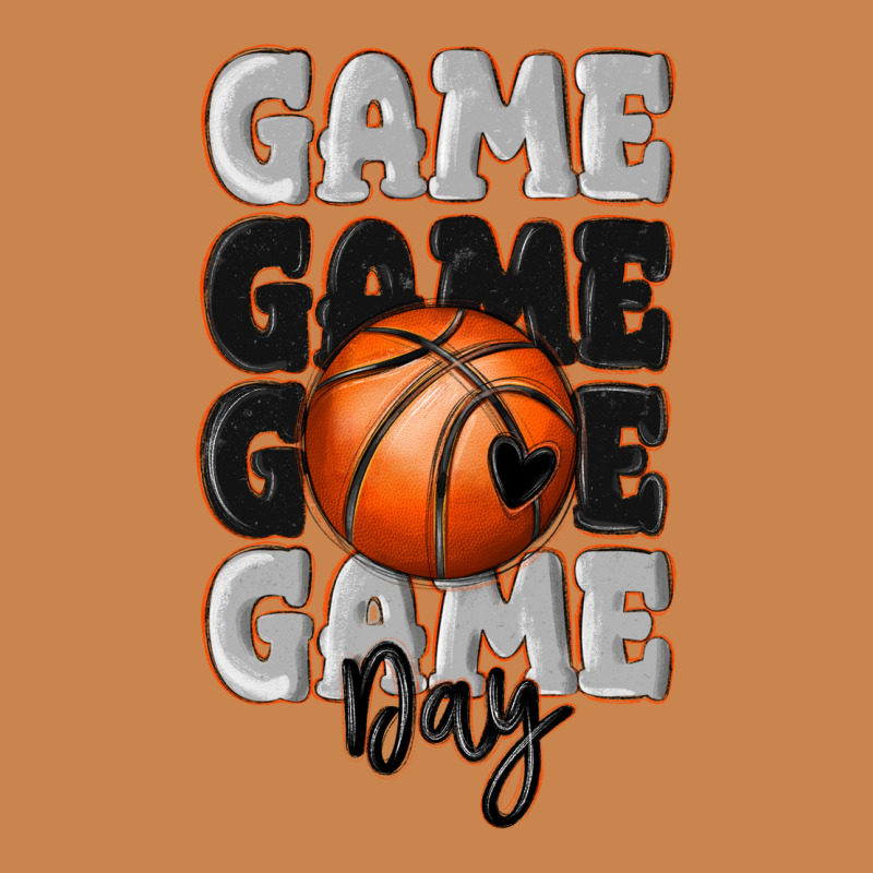 Game Day Basketball Bal Heavyweight Hoodie by MaliasSmallBusiness | Teevron