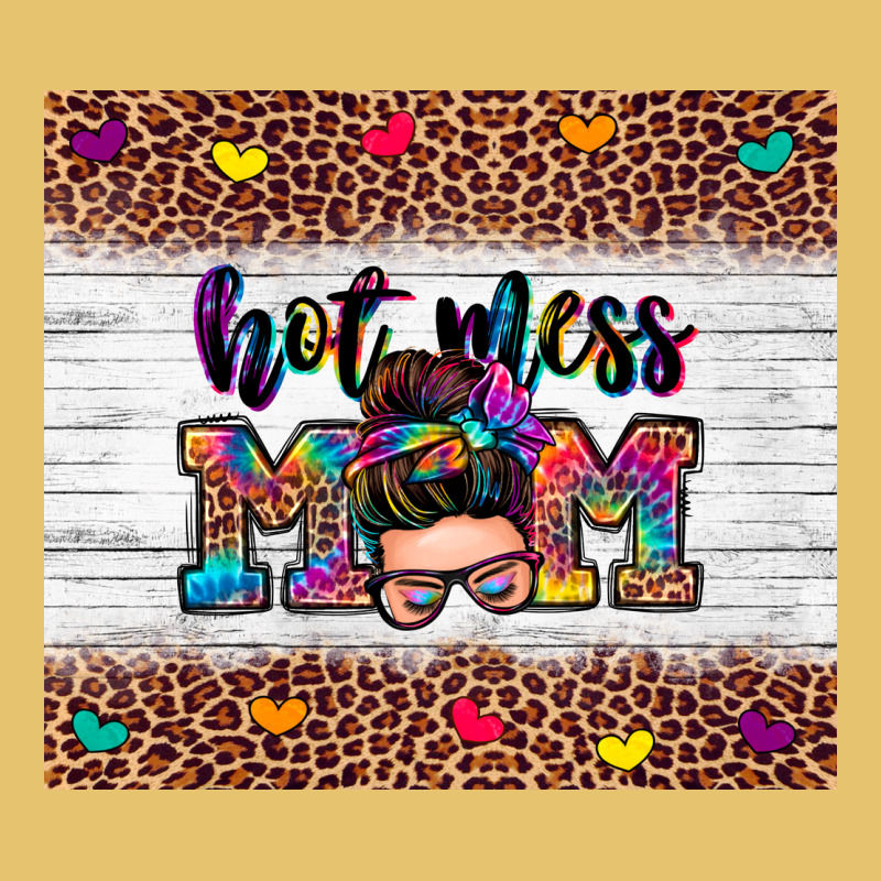 Hot Mess Mom Premium Sweatshirt by Zillion Design Studio | Teevron
