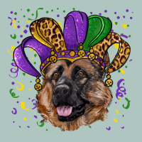 Mardi Gras Hat German Shepherd Premium Sweatshirt | Teevron