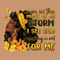 Even In The Midst Of My Storm I See God Heavyweight Hoodie | Teevron