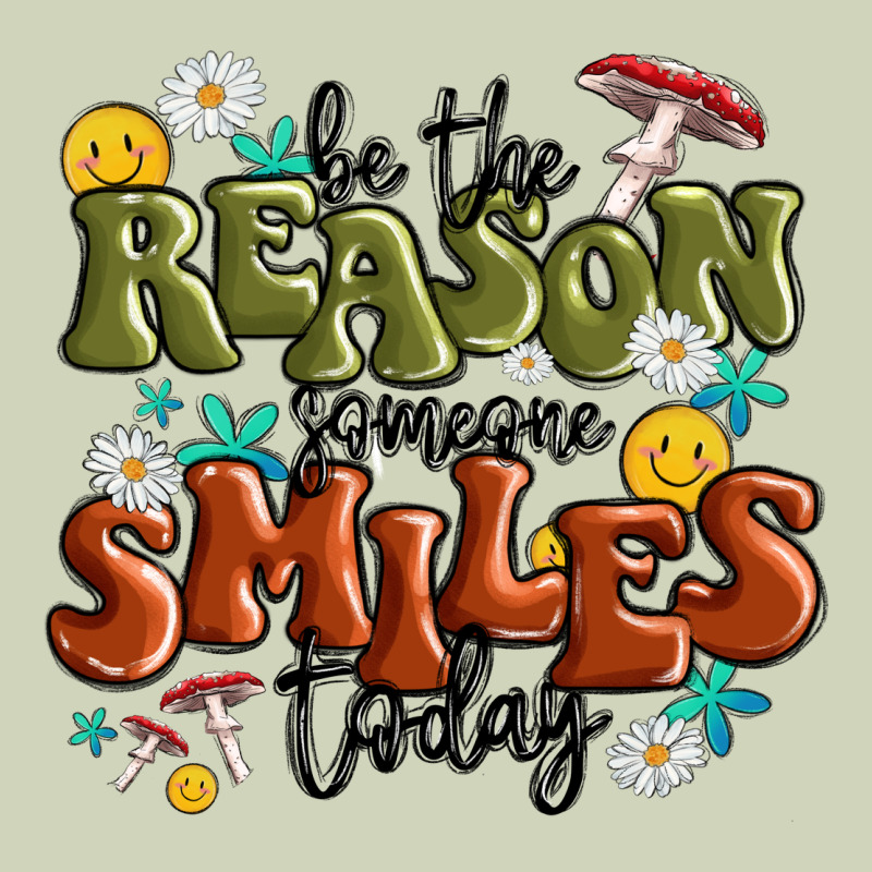 Be The Reason Someone Smiles Today Heavyweight Hoodie by MaliasSmallBusiness | Teevron