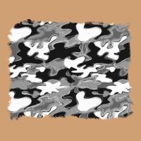 Black And White Camouflage Background Vintage Tee | Teevron