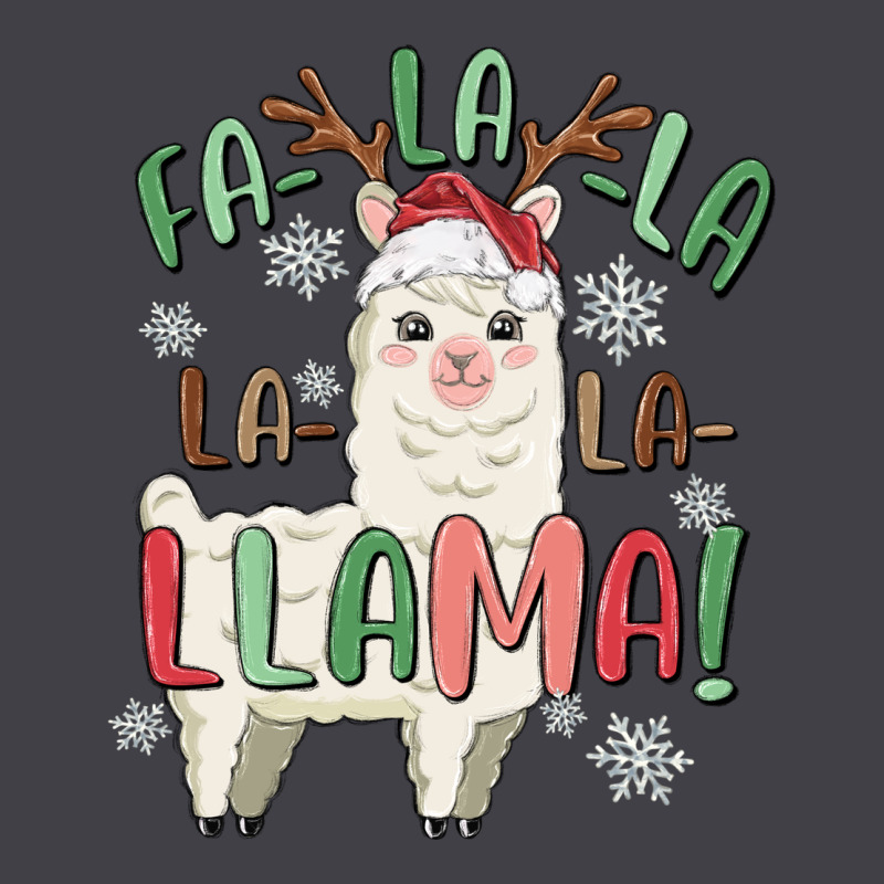 Fa La La Llama Heavyweight Hoodie by MaliasSmallBusiness | Teevron