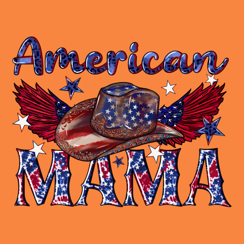 American Mama With Cowboy Premium Sweatshirt by texasbilliewilder | Teevron