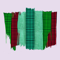 Green Red Western Farm Life Brush Stroke Premium Hoodie | Teevron