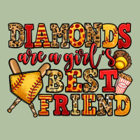 Diamonds Are A Girl's Best Friend Softball Urban Hoodie | Teevron