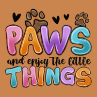 Paws And Enjoy The Little Things Heavyweight Hoodie | Teevron