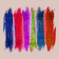Colored Jute Brush Strokes Premium Hoodie | Teevron