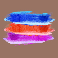 Blue Orange Purple Colored Triple Brush Strokes Premium Hoodie | Teevron