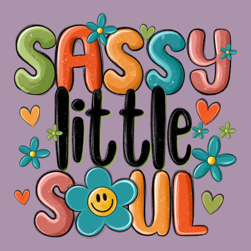 Sassy Little Soul Smiley Heavyweight Hoodie by MaliasSmallBusiness | Teevron