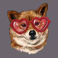 Shiba Inu With Love Glasses Premium Sweatshirt | Teevron