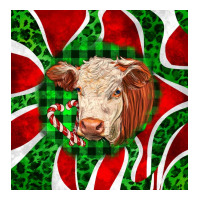 christmas hereford cow face | Teevron