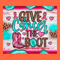Give Cancer The Boot Premium Hoodie | Teevron