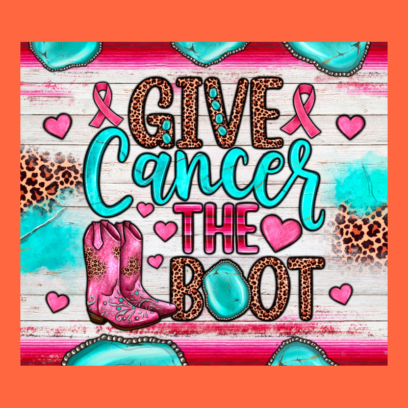 Give Cancer The Boot Premium Hoodie by JahusDesignShop | Teevron