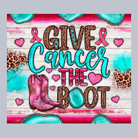 Give Cancer The Boot Premium Hoodie | Teevron