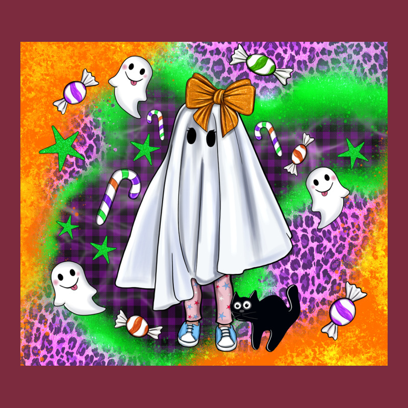 Cute Ghost Halloween Tumbler Premium Hoodie by BundleAndBundleShop | Teevron