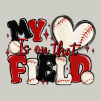 My Heart Is On That Field Baseball Heavyweight Hoodie | Teevron