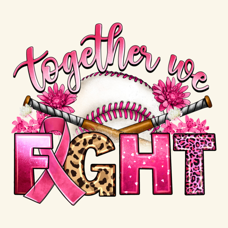 Breast Cancer Together We Fight With Baseball Premium Hoodie by Artiststas | Teevron