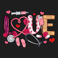 Love Nurse Valentines Day Heavyweight Hoodie | Teevron