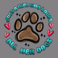 Just A Girl Who Loves All Her Dogs Heavyweight Hoodie | Teevron