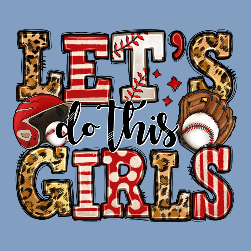 Let's Do This Girls Baseball Urban Hoodie by Jasminsmagicworld | Teevron