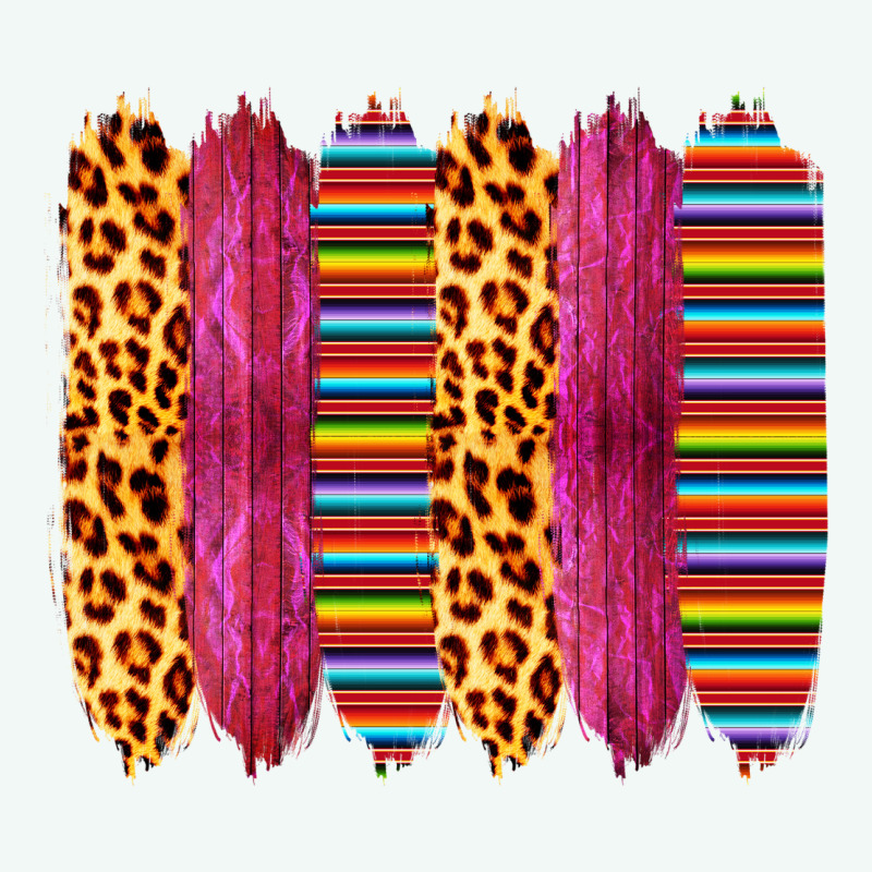 Pink Leopard Serape Brush Strokes Premium Hoodie by Bettercallsaul | Teevron