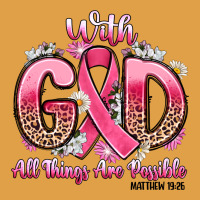 Breast Cancer With God All Things Are Possible Premium Hoodie | Teevron