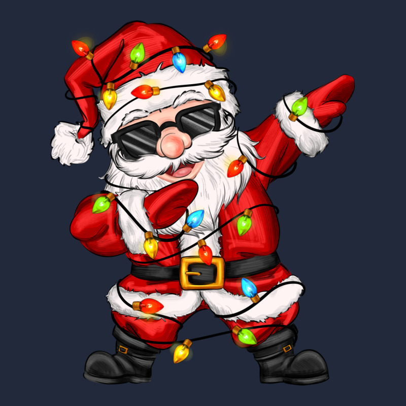 Dabbing Santa With Christmas Lights Premium Sweatshirt by Zillion Design Studio | Teevron