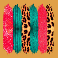 Colored Leopard And Wood Patterned Western Brush Strokes Premium Hoodie | Teevron