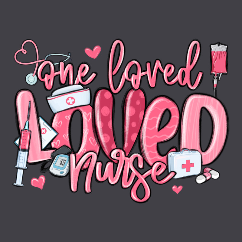 One Loved Nurse Valentine's Day Heavyweight Hoodie by MaliasSmallBusiness | Teevron