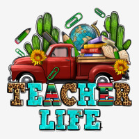 Teacher Life Western Truck And Books Urban Hoodie | Teevron