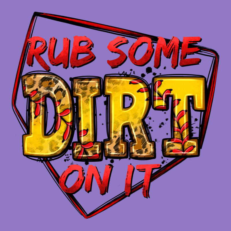 Rub Some Dirt On It Softball Urban Hoodie by Jasminsmagicworld | Teevron